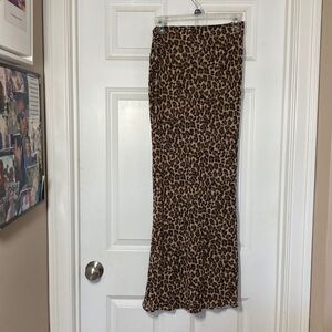 Victoria's Secret Brown Leopard Swim Coverup